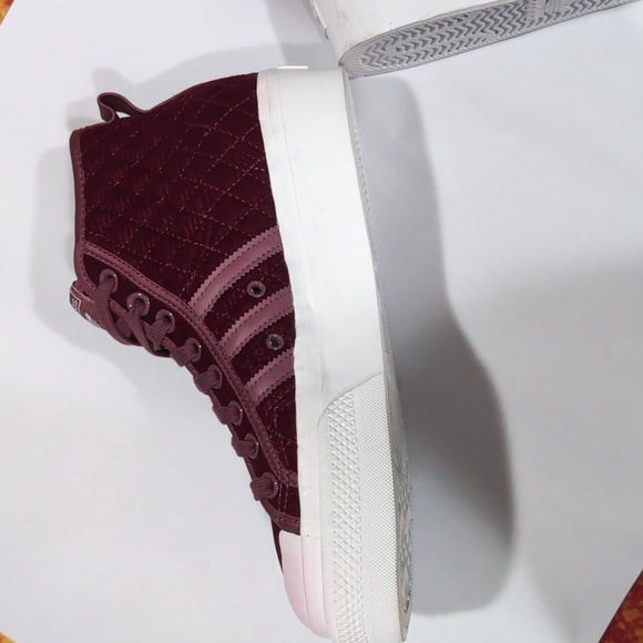 Adidas Burgundy Sneakers - Picture 4 of 6